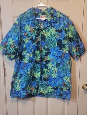 Hilo Hattie The Hawaiian Original 2XL Cotton Hawaiian Shirt